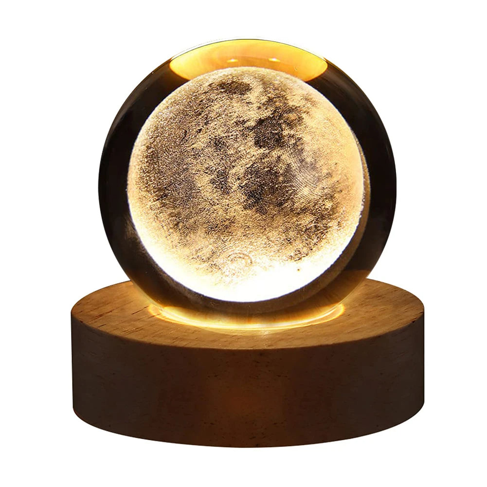 LUMINOUS CRYSTAL MOON LAMP