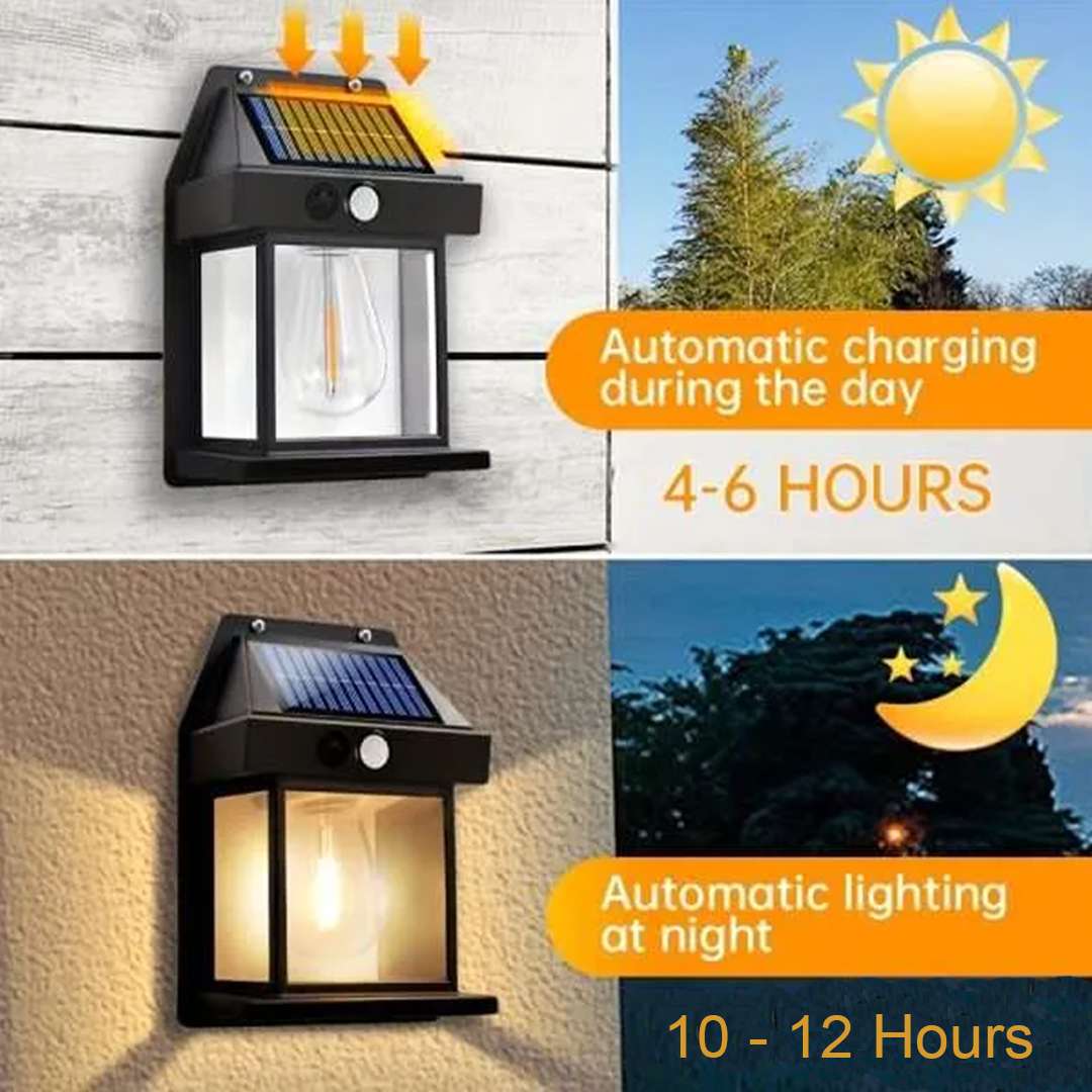 (Pack of 2 or 3) Solar Wall Lamp light