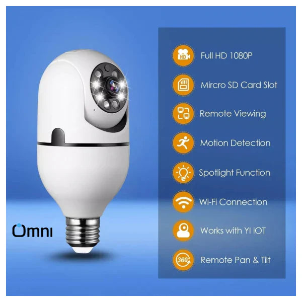 V380 PRO CCTV -HD CAMERA WITH MOTION DETECTION, COLORED NIGHT VISION