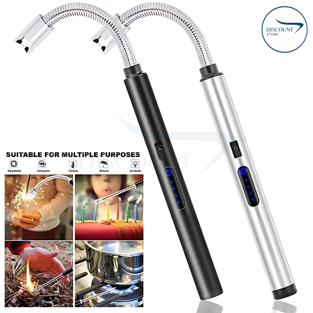 (Free Delivery)-Electric USB Rechargeable Plasma Arc Lighter ( Pack of 2 pieces)