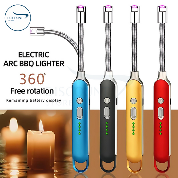 (Free Delivery)-Electric USB Rechargeable Plasma Arc Lighter ( Pack of 2 pieces)