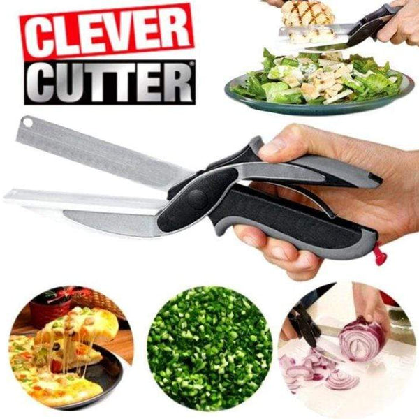 CLEVER CUTTER - 2 IN 1 KITCHEN KNIFE