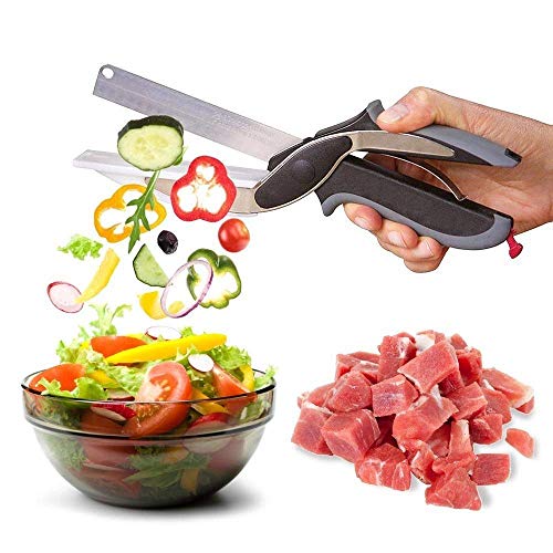 CLEVER CUTTER - 2 IN 1 KITCHEN KNIFE