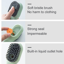 Long-Handle Soft Bristle Cleaning Brush Ideal for Shoes, Clothes, and Household Cleaning