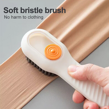 Long-Handle Soft Bristle Cleaning Brush Ideal for Shoes, Clothes, and Household Cleaning