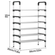 6 Layers Shoe Rack Steel - High Quality