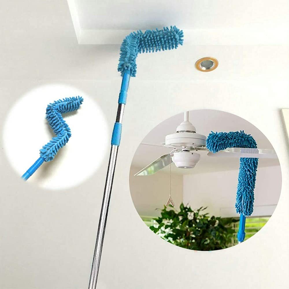 Flexible Micro Fiber Duster Extendable Rod – Fan Duster