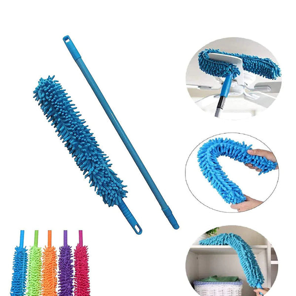 Flexible Micro Fiber Duster Extendable Rod – Fan Duster