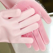 Magic Washing Gloves - Pair Of Silicone Washing Gloves