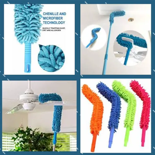 Flexible Micro Fiber Duster Extendable Rod – Fan Duster